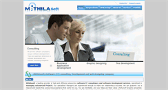 Desktop Screenshot of mithilasoft.com