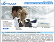 Tablet Screenshot of mithilasoft.com